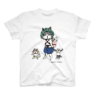 ほっかむねこ屋（アトリエほっかむ）のおんぶねこ Regular Fit T-Shirt