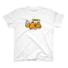 サメとメンダコ[namelessmm2]のいなり寿司エンジェル スタンダードTシャツ