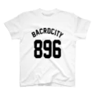 ぶらりのBACROCITY~馬喰町（黒文字） スタンダードTシャツ