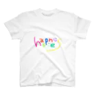 ecrin shopのhappiness ロゴ スタンダードTシャツ