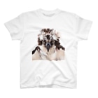 Little_Huge_Wild_Animalsのミサゴ正面画白 Regular Fit T-Shirt