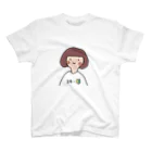 yamamototomohiroのスキー初心者女子 Regular Fit T-Shirt