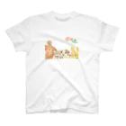 akiのひとりぼっちの時に会いにくる動物たち スタンダードTシャツ