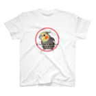 mon chou chouのオカメインコからひと言 スタンダードTシャツ