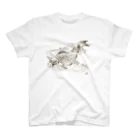 PD selectionのPoisson dans une vague.：波の中の魚。(b14506646) Regular Fit T-Shirt