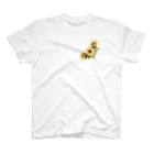 flower save youの向日葵 スタンダードTシャツ