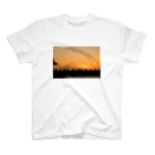 電気羊の夢の人生最後の夕陽 スタンダードTシャツ