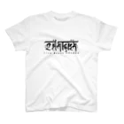 Live House CHAKRAオフィシャルグッズのChakraオリジナルグッズ　白ロゴ スタンダードTシャツ