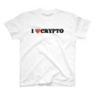 投資服専門店ReeveのI❤️cryptoロゴTシャツ Regular Fit T-Shirt