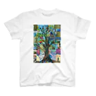 栗原進@夢の空想画家のTree Regular Fit T-Shirt