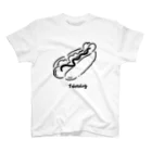 yopiのhotdog スタンダードTシャツ