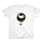 Gubbishのeye balloon（淡色ボディ用） スタンダードTシャツ
