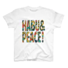 原ハブ屋【SUZURI店】のHABU & PEACE（T-GO） スタンダードTシャツ