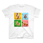 DOTSWRESTLERのWRESTLE ANIMAL スタンダードTシャツ