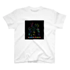 momomonoのSCRATCH ART_PARTY TIME Regular Fit T-Shirt