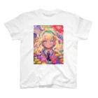 HimizuMenouの花に包まれた制服少女 Regular Fit T-Shirt