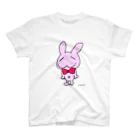 うさぎの店（星野希望）の蝶ネクタイうさぎ🐾 Regular Fit T-Shirt