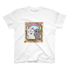 Adorable Ghosts (かわいいオバケ)👻のかわいいオバケ（しぃ&ヴィー） スタンダードTシャツ