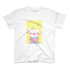 studio Leafの歌を歌う猫ちゃん スタンダードTシャツ