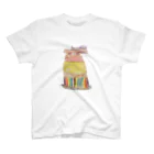 KidsArtの【子どもの絵】バースデーケーキ Regular Fit T-Shirt