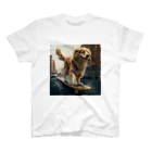 AiDesignのSkateboarding Dog スタンダードTシャツ