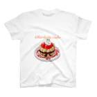 アイラブスージーのお店のいちごのシャルロットケーキ スタンダードTシャツ