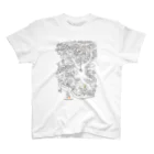 T's ARTWORKS　にしもりただしのTree in the park  Regular Fit T-Shirt