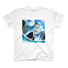 未来アニメスタジオのAIキャラクター Regular Fit T-Shirt