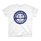 KIKU SC OKINAWA商店のKIKU SC 公式 SWIMMING for TOMORROW スタンダードTシャツ