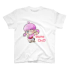 はりねずこのイラストのゲームオン！モモちゃん Regular Fit T-Shirt