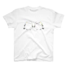 nekono0mimozaのまんまるシマエナガさん-2匹セットver Regular Fit T-Shirt