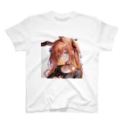 未来アニメスタジオのAIキャラクター9 Regular Fit T-Shirt