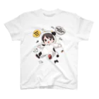 ゆるもたやのPOPなUSHI スタンダードTシャツ