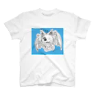 松田悟志のアートな小部屋のエリィちゃん（ブルーベース） Regular Fit T-Shirt