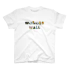 WONDER WALL の WW　WW ベーシック オリジナルロゴ  スタンダードTシャツ