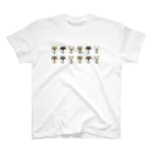 豆つぶのshiba-inu fanciers(集合) Regular Fit T-Shirt