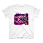 Vibrant Novaのsyber punk girl#2 スタンダードTシャツ