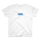 王子のアパレル SnprinceのSnprince boxlogo Paisley blue スタンダードTシャツ