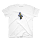 itskrissartのBird Cave Painting Sticker Regular Fit T-Shirt