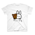 ぽぽんずのお店のカレーうさぎ Regular Fit T-Shirt