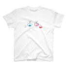 ミルフィーユ(Mirufeuille)のゆったりまったりレオ＆みるく Regular Fit T-Shirt