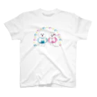 ミルフィーユ(Mirufeuille)のゆったりまったりレオ＆みるく2 スタンダードTシャツ