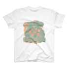 sayapochaccoのorange Regular Fit T-Shirt