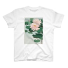 MUGEN ARTの小原古邨　睡蓮　Ohara Koson / Water Lilies Regular Fit T-Shirt