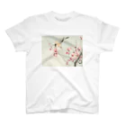 MUGEN ARTの小原古邨　梅に鶯　Ohara Koson / Songbird on blossom branch スタンダードTシャツ