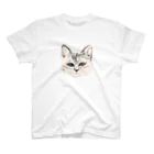 わくわくランドのマイラブリーキャットサンキュー スタンダードTシャツ