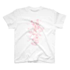 IENITY　/　MOON SIDEのさいばーにゃんこ ❤ (Ver.A) ピンク スタンダードTシャツ