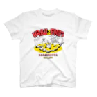 原ハブ屋【SUZURI店】のHabu and Foods (T-GO) Regular Fit T-Shirt