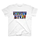 Cherry Squareのヘルメットマン全員集合!　第1弾 Regular Fit T-Shirt