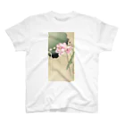 MUGEN ARTの小原古邨　蓮と雀　Ohara Koson / Songbird and Lotus スタンダードTシャツ